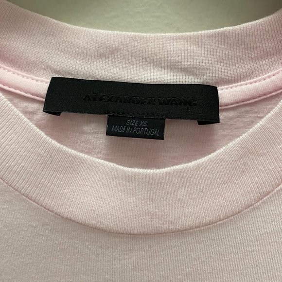 Alexander Wang "FADED" Cropped Tank Top - Picture 6 of 7